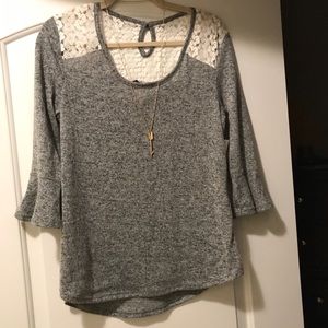 Juniors large sweater blouse - light for spring